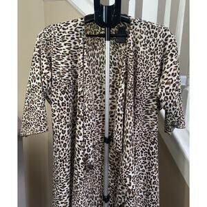 LuLaRoe Leopard Kimono Women's Small